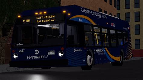 Mta Roblox Novabus Lfs Hev On The M Crosstown To East