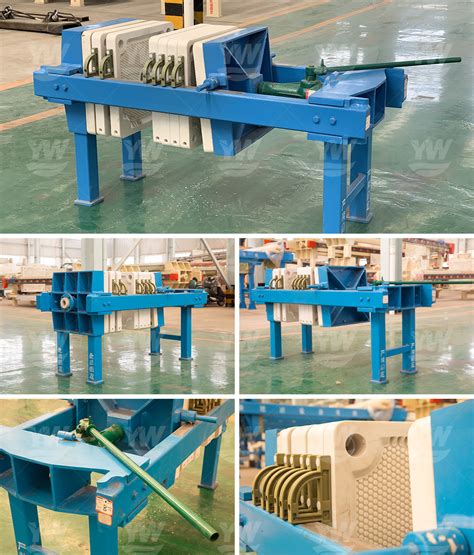 Yuwei Manual Chamber Filter Press For Sludge China Chamber Filter