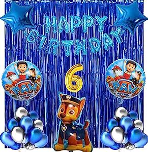 Attache Paw Patro Theme Foil Balloon For Birthday Decoration Items