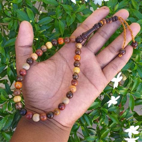 Jual Asli Tasbih 33 Kombinasi 13 Kayu Bertuah Kayu Langkah 8 Mm By