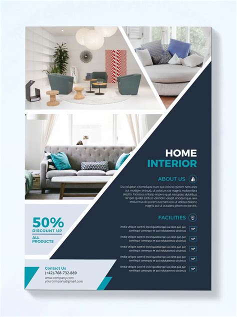 Modern Interior Flyer Design 20 Templates