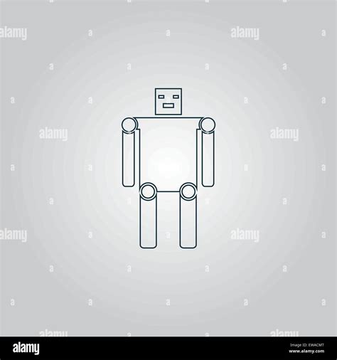 Child Robot Hand Stock Vector Images Alamy