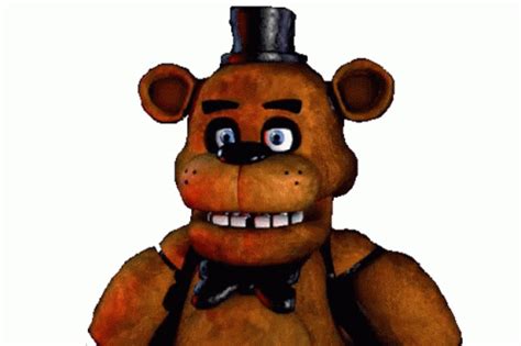 Freddy Fazbear Sticker – Freddy Fazbear Shocked – discover and share GIFs