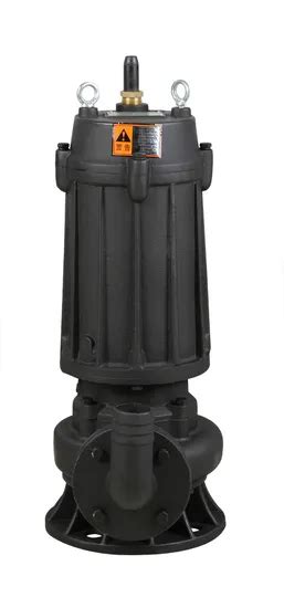 Wq Lift Cutting Centrifugal Pump Hot Quality Submersible