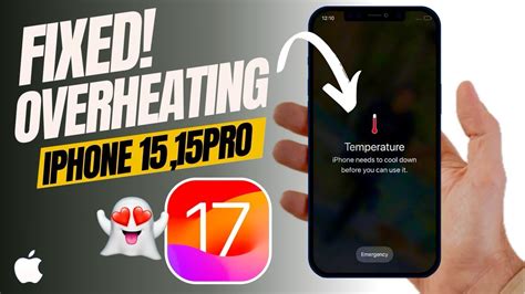 Fixed Iphone 15 Pro Max Overheating Iphone Overheating After Ios 17