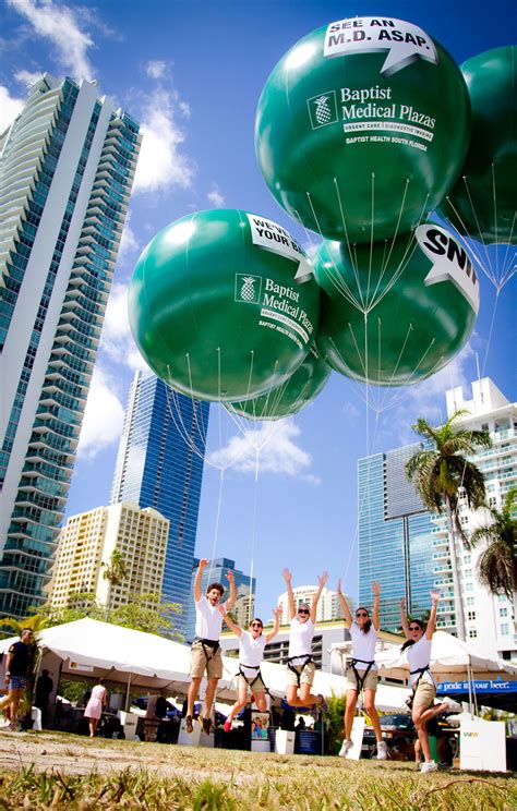 Helium Advertising Balloons Taste Of Brickel