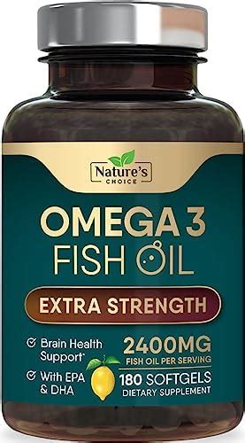 Suplemento De Aceite De Pescado Omega 3 De 2400 Mg