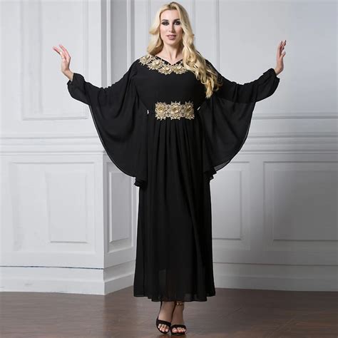 Abayas For Women 2019 Kaftan Abaya Saudi Arabia Chiffon Hijab Muslim