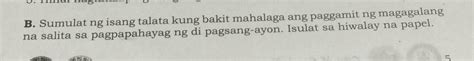 Please Pasagot Po Ng Maayos Brainlest Ko Kayo Pag Tama Asap Pasagot Po