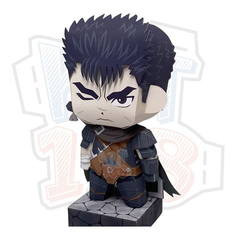 Mô Hình Giấy Anime Chibi Guts Berserk Shopee Việt Nam