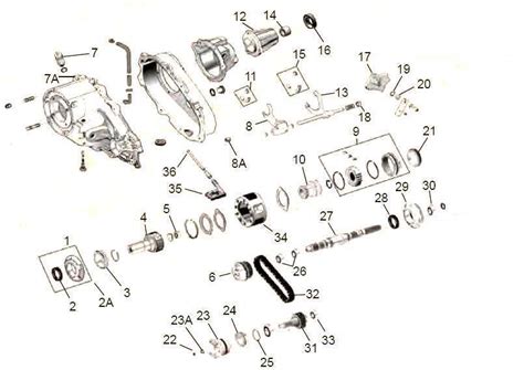 1992 Jeep Wrangler Transfer Case Diagram