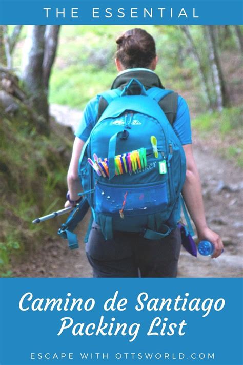 The Essential Camino de Santiago Packing List | Camino de santiago, Packing list men, Packing list