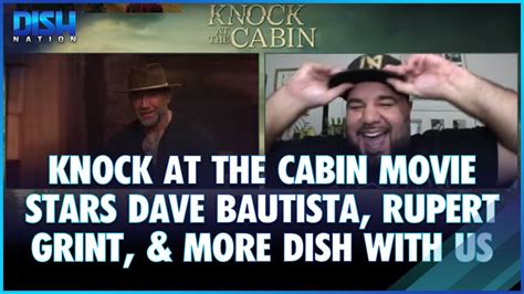 Knock At The Cabin Movie Stars Dave Bautista Rupert Grint Jonathon