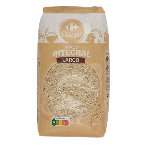 Arroz Integral Largo Carrefour Kg