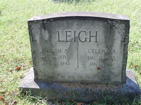 William Alonzo Leigh Sr 1870 1942 Mémorial Find a Grave