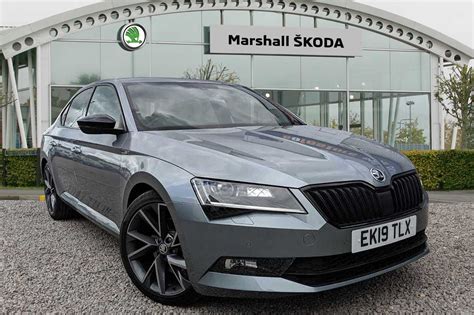 Find A Used Grey ŠKODA Superb 1 5 TSI 150ps SportLine Plus ACT DSG