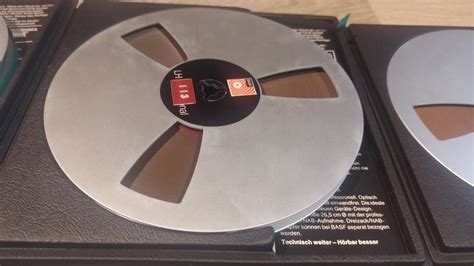 X Basf Lpr Lh Professional Metal Reel To Reel Tape X Take Up