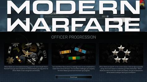 Modern Warfare Officer Ranks Prestige What Happens