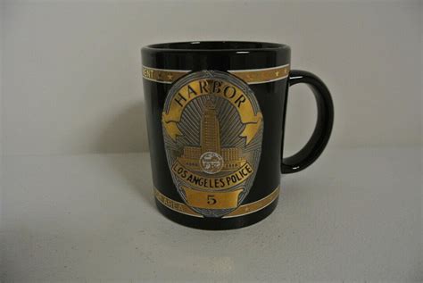 Lapd Los Angeles Police Department Harbor Division Coffee Cup Mug