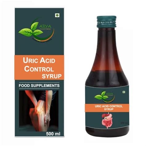 Uric Acid Control Syrup Packaging Type Plastic Bottle 10ML At Best