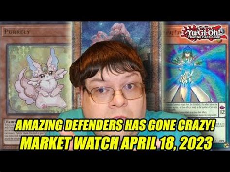 Amazing Defenders Has Gone Crazy Yu Gi Oh Market Watch April