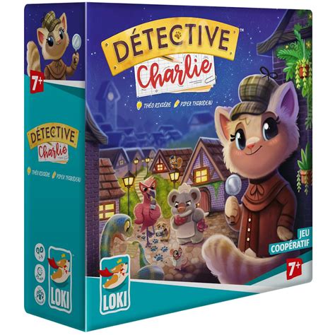 Acheter Detective Charlie Jeu De Soci T Iello Ludifolie