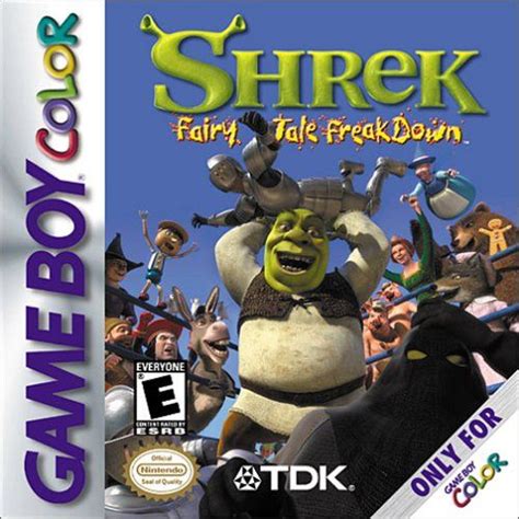 Shrek Fairy Tale Freakdown For Game Boy Color 2001 Mobygames