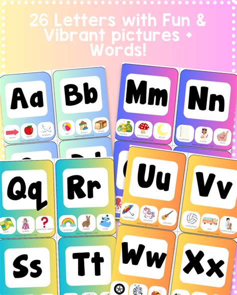 Free Printable ABC Flashcards - Teaching Littles