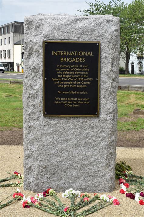 Spanish Civil War Memorial Oxford