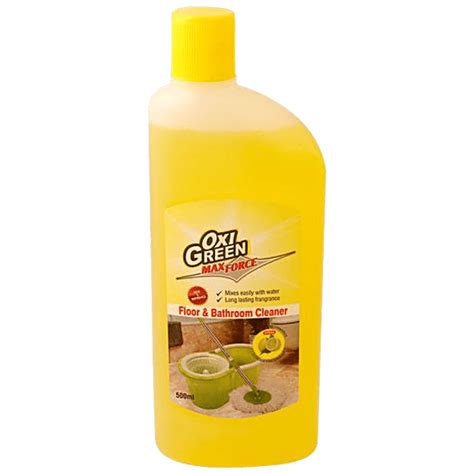 Buy Oxi Green Max Force Floor Bathroom Cleaner Citrus Removes