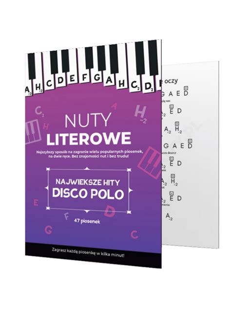 E Book Nuty Literowe Disco Polo Pdf E Book Z Piosenkami Proste