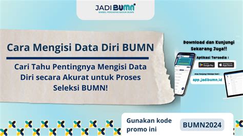 Cara Mengisi Data Diri Bumn Cari Tahu Pentingnya Mengisi Data