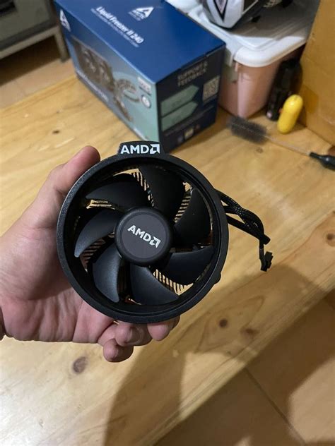 Amd Am4 Wraith Stealth Cpu Cooler Original Copotan On Carousell