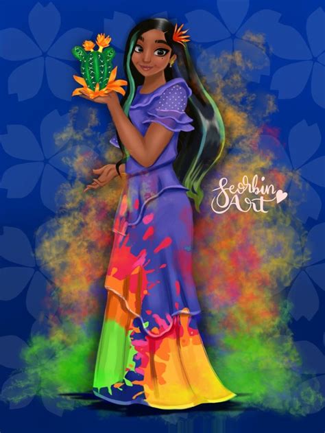 The True Isabela Madrigal Disney Princess Artwork Walt Disney