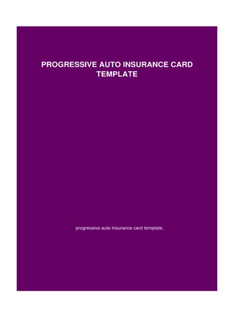 Insurance Card Template Fill Online Printable Fillable Inside Auto