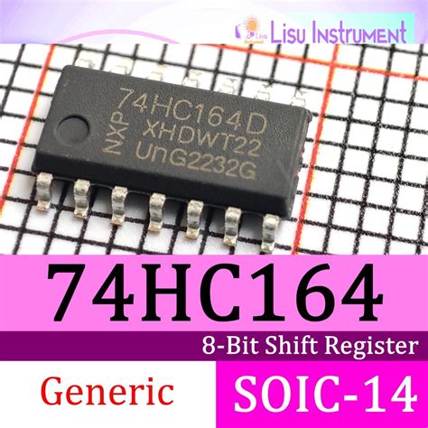 Jual 74HC164D HC164 8 Bit Serial In Parallel Out Shift Register SOIC 14