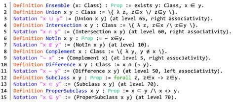 Elementary algebra operations of classes. | Download Scientific Diagram