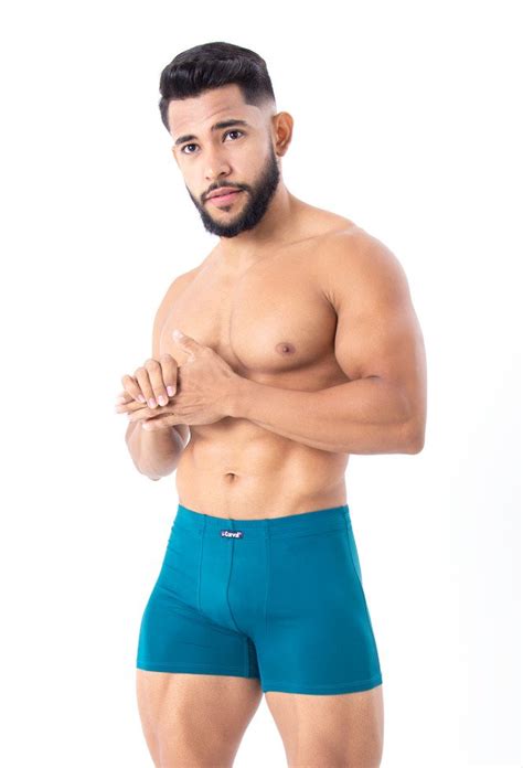 Cueca Boxer Emb Microfibra De Poliamida Carval Moda Intima