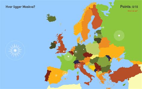 Interaktivt Kort Over Europa Europas Storbyer Toporopa Mapas