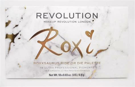 Makeup Revolution X Roxxsaurus Ride Or Die Roxi Eyeshadow Palette 18 Shades