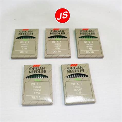 Jarum Mesin Jahit Organ Db Original Lazada Indonesia