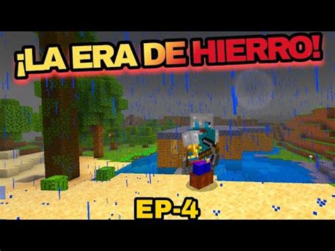 ARMADURA DE HIERRO Serie Survival En MODO HARDCORE Minecraft Pe 1