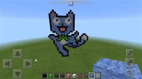 Minecraft Natsu Pixel Art Fairy Tail Amino