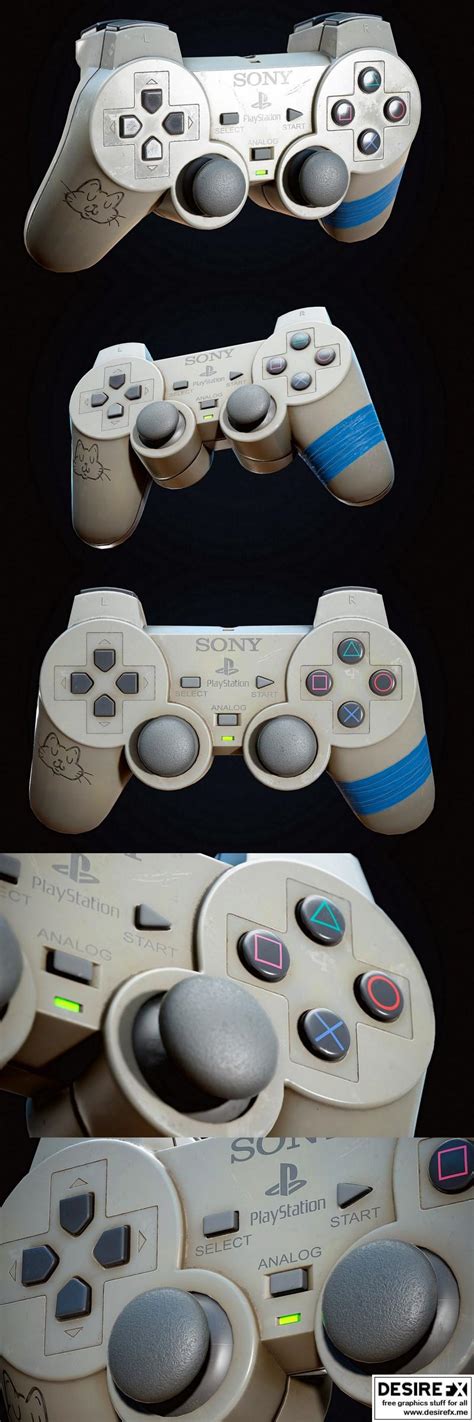 Desire FX 3d models | Old PS1 Controller