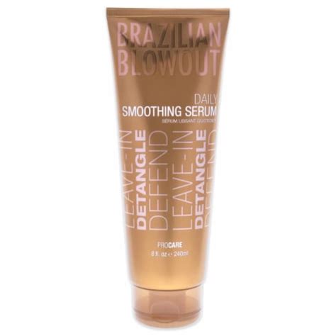 Brazilian Blowout Acai Daily Smoothing Serum For Unisex 8 Oz Serum 8