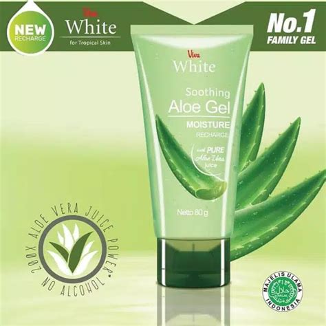 Jual Viva White Soothing Aloe Gel Moisture Shopee Indonesia