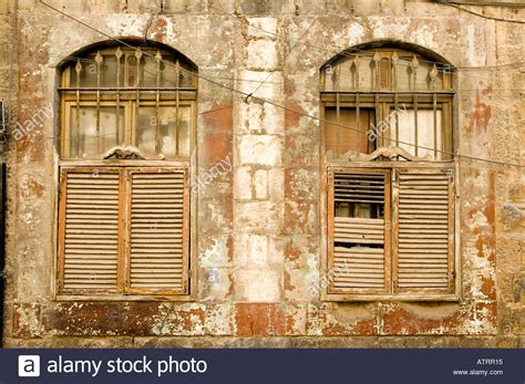 Old House Broken Window Shutters Hi Res Stock Photography And Images