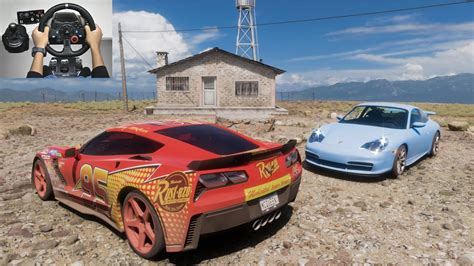 Lightning Mcqueen Likes Sally Cars Movie Forza Horizon 5 Steering