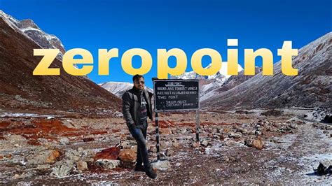 Zero Pointyumthang Valley Lachung C Lachung Yumthang Zeropoint