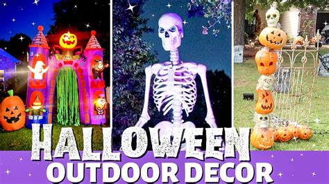 Halloween Outdoor Decor Front Yard Halloween Decorations DIY